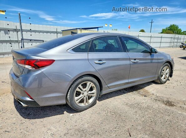 5NPE34AFXJH707599 2018 HYUNDAI SONATA Gray 