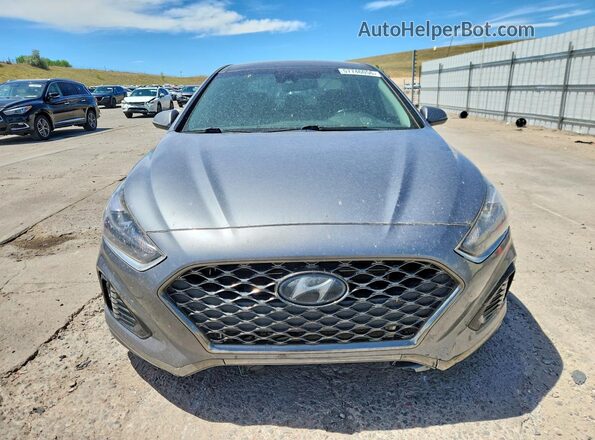 5NPE34AFXJH707599 2018 HYUNDAI SONATA Gray 