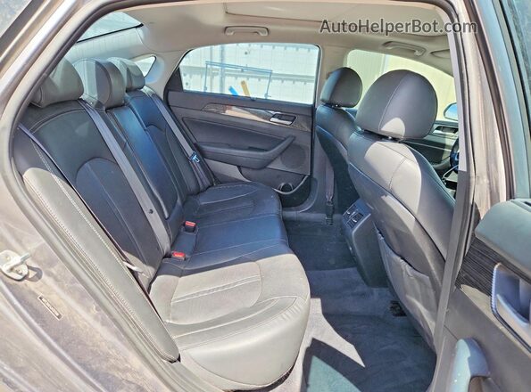 5NPE34AFXJH707599 2018 HYUNDAI SONATA Gray 