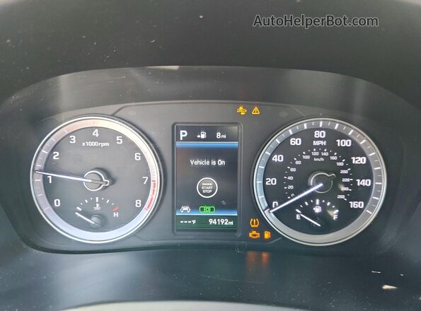 5NPE34AFXJH707599 2018 HYUNDAI SONATA Gray 