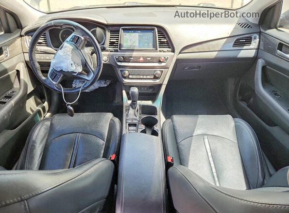 5NPE34AFXJH707599 2018 HYUNDAI SONATA Gray 