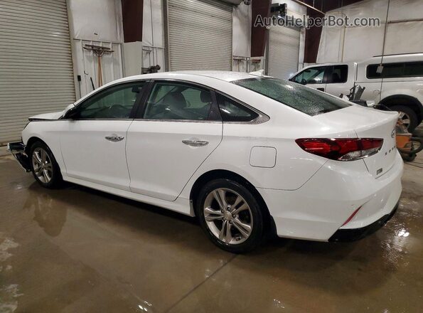 5NPE34AFXJH710583 2018 HYUNDAI SONATA White Հետևի ձախ