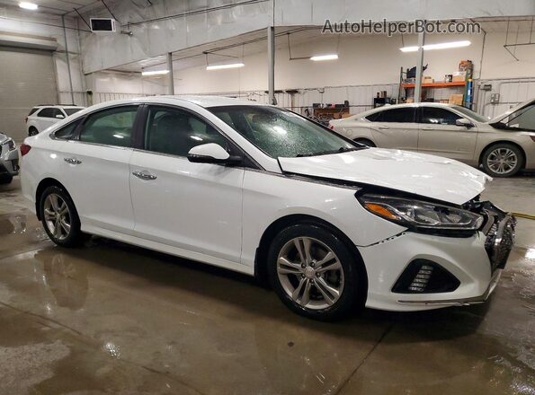 5NPE34AFXJH710583 2018 HYUNDAI SONATA White Առջևի աջ
