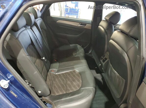 5NPE34AFXKH734870 2019 HYUNDAI SONATA Blue 