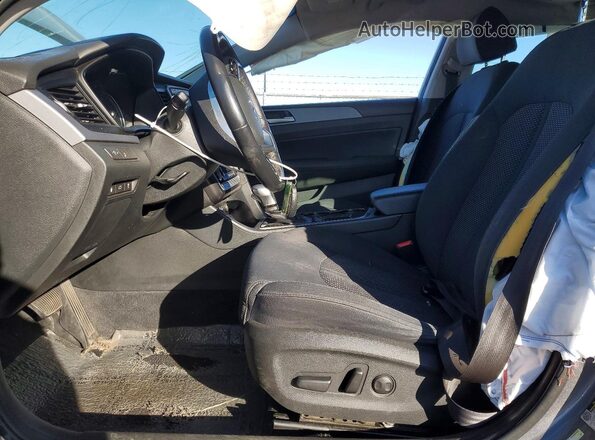 5NPE34AFXKH768730 2019 HYUNDAI SONATA Gray Front interior view
