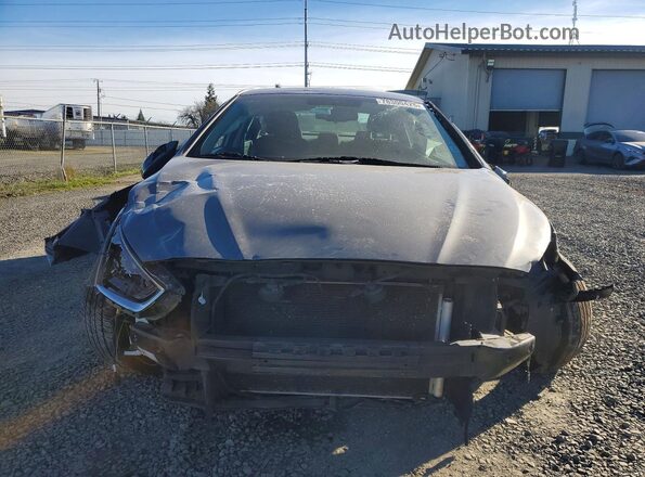 5NPE34AFXKH768730 2019 HYUNDAI SONATA Gray Front view