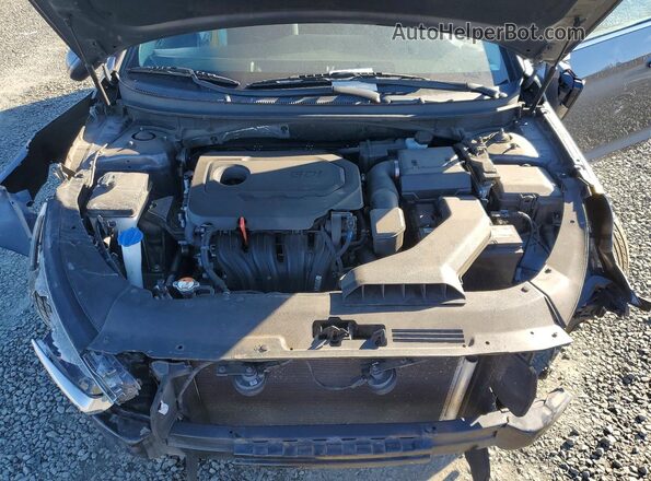 5NPE34AFXKH768730 2019 HYUNDAI SONATA Gray Rear interior view