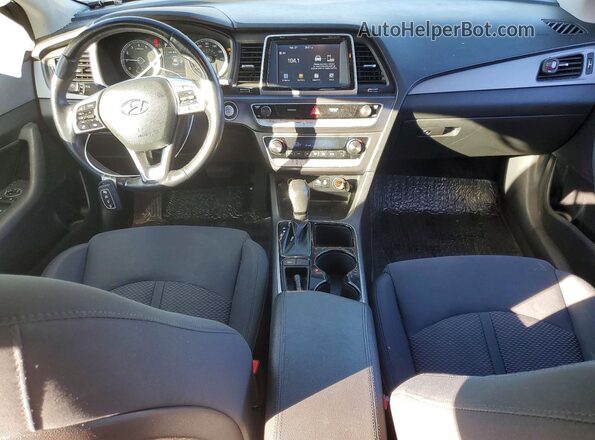 5NPE34AFXKH768730 2019 HYUNDAI SONATA Gray Dashboard view
