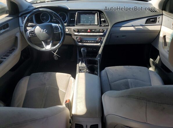 5NPE34AFXKH795796 2019 HYUNDAI SONATA Silver 