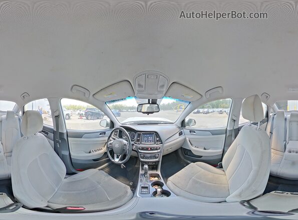 5NPE34AFXKH795796 2019 HYUNDAI SONATA Silver 