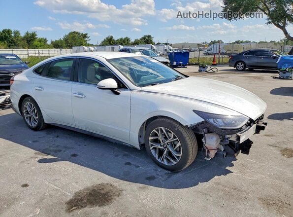 5NPEF4JA0LH007783 2020 HYUNDAI SONATA White 
