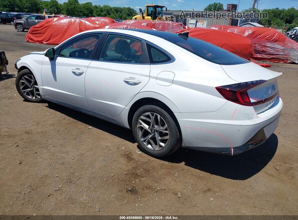 5NPEF4JA1MH103178 2021 HYUNDAI SONATA White Tył lewy