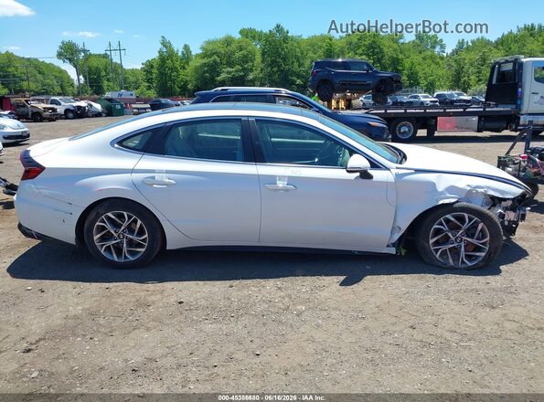 5NPEF4JA1MH103178 2021 HYUNDAI SONATA White Widok wnętrza 360 stopni