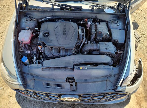 5NPEF4JA1MH124998 2021 HYUNDAI SONATA Серый 
