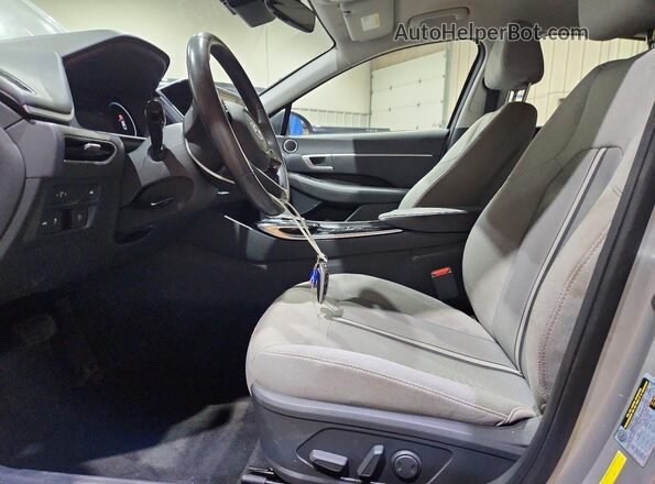 5NPEF4JA2LH027078 2020 HYUNDAI SONATA Silver Vista interior delantera