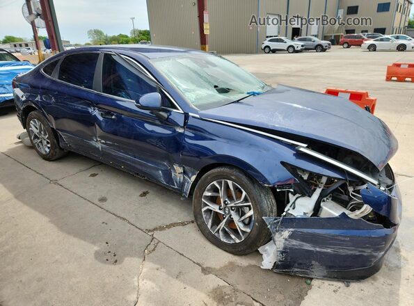 5NPEF4JA2LH059495 2020 HYUNDAI SONATA Blue 