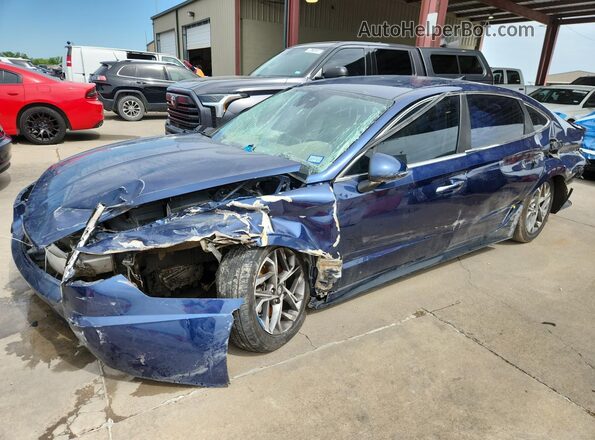 5NPEF4JA2LH059495 2020 HYUNDAI SONATA Blue 