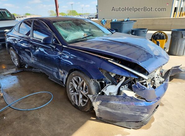 5NPEF4JA2LH059495 2020 HYUNDAI SONATA Blue 