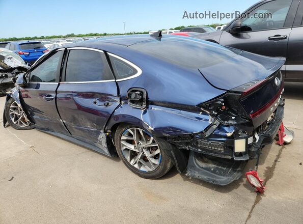5NPEF4JA2LH059495 2020 HYUNDAI SONATA Blue 