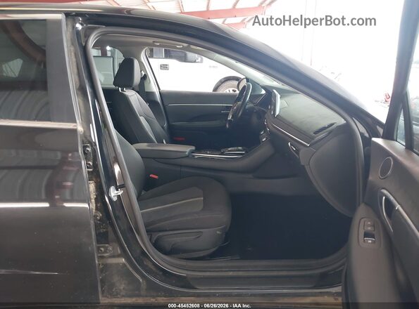 5NPEF4JA2MH080400 2021 HYUNDAI SONATA Black Вид салону спереду