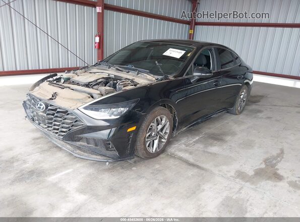 5NPEF4JA2MH080400 2021 HYUNDAI SONATA Black Передня ліва чверть