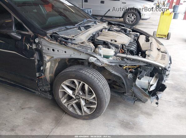5NPEF4JA2MH080400 2021 HYUNDAI SONATA Black Вид спереду