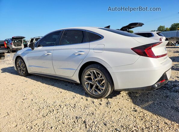 5NPEF4JA3LH052099 2020 HYUNDAI SONATA White Հետևի ձախ