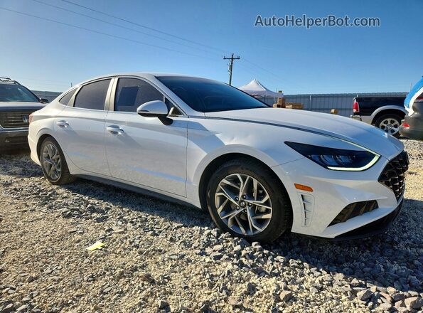 5NPEF4JA3LH052099 2020 HYUNDAI SONATA White Առջևի աջ