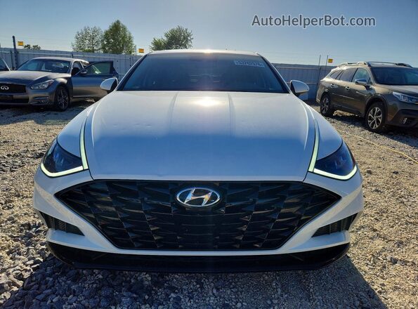 5NPEF4JA3LH052099 2020 HYUNDAI SONATA White Դիմացի տեսք