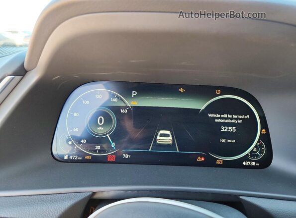 5NPEF4JA3LH052099 2020 HYUNDAI SONATA White Սարքավորումների վահանակի տեսք
