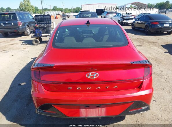 5NPEF4JA3LH059893 2020 HYUNDAI SONATA Red 