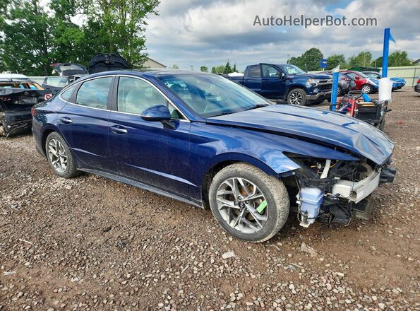 5NPEF4JA5LH007391 2020 HYUNDAI SONATA Blue Front right