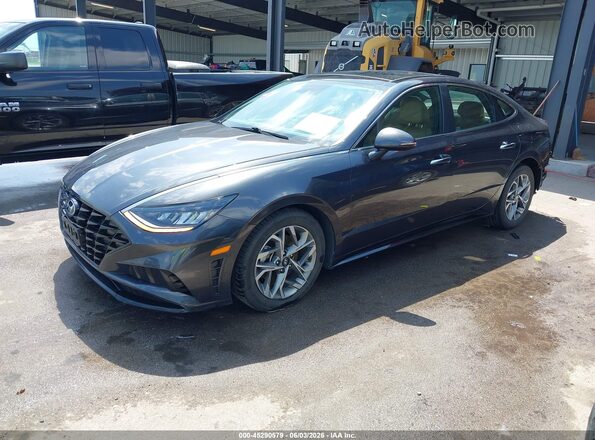 5NPEF4JA5LH022733 2020 HYUNDAI SONATA Gray 