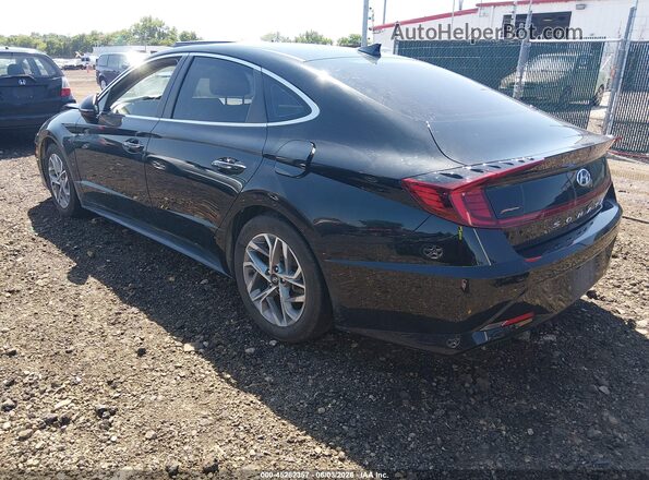 5NPEF4JA5LH060754 2020 HYUNDAI SONATA Black Задня ліва чверть