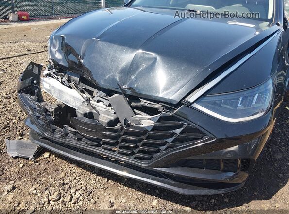 5NPEF4JA5LH060754 2020 HYUNDAI SONATA Black Вид спереду