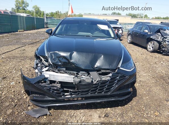 5NPEF4JA5LH060754 2020 HYUNDAI SONATA Black Вид щитка приладів