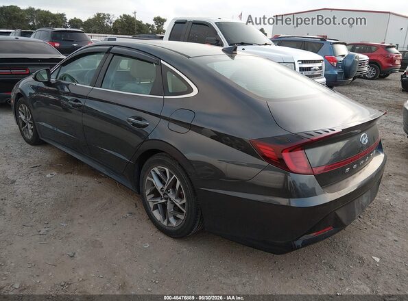 5NPEF4JA6LH053232 2020 HYUNDAI SONATA Gray Հետևի ձախ