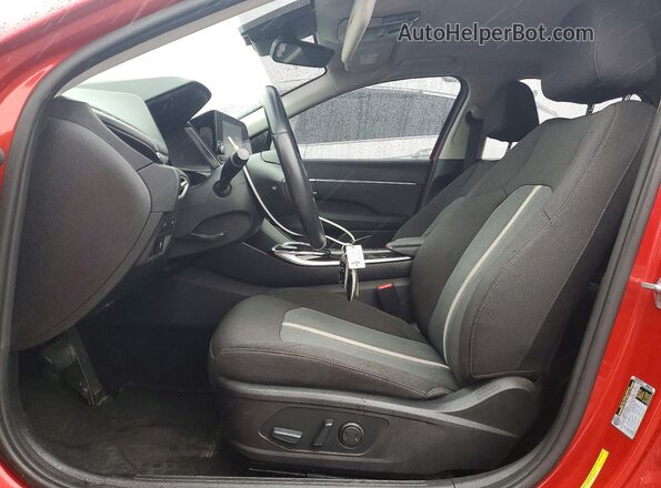 5NPEF4JA6MH118212 2021 HYUNDAI SONATA Red წინა სალონის ხედი