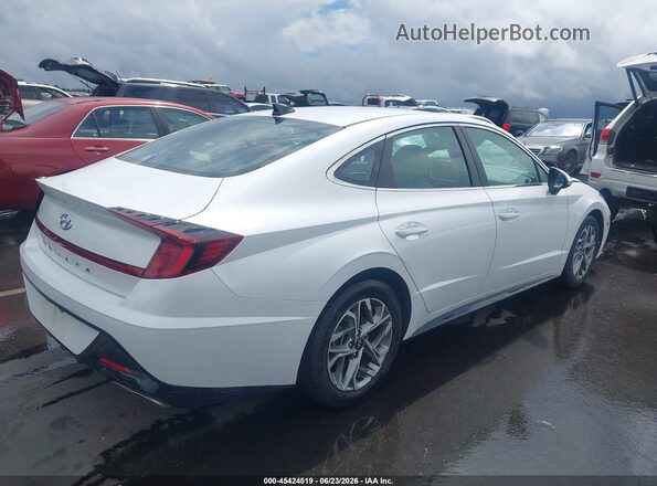 5NPEF4JA8LH014805 2020 HYUNDAI SONATA Белый Задняя правая четверть