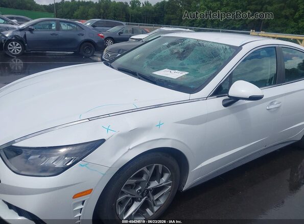 5NPEF4JA8LH014805 2020 HYUNDAI SONATA Белый Вид спереди