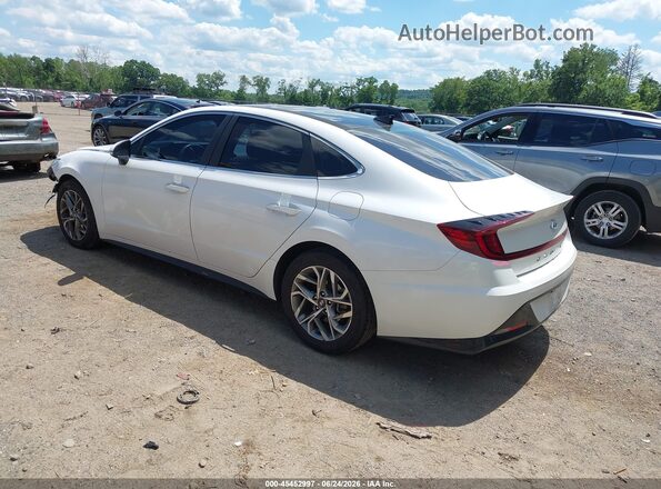 5NPEF4JA8LH051062 2020 HYUNDAI SONATA White Հետևի աջ