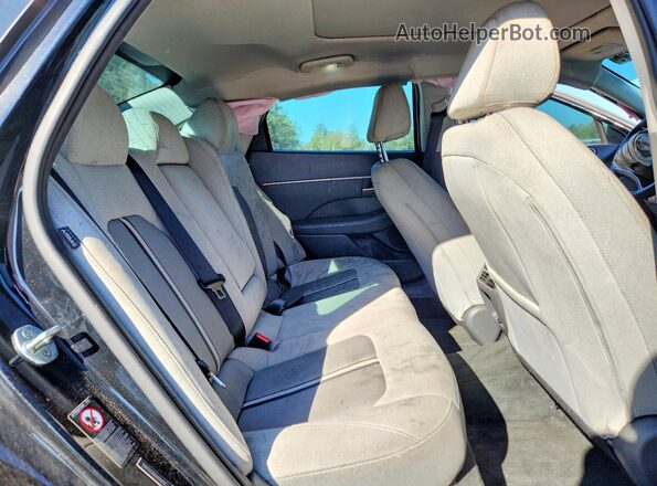 5NPEF4JA8MH084077 2021 HYUNDAI SONATA Black უკანა სავარძლების ხედი