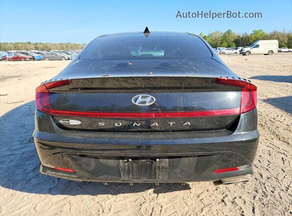 5NPEF4JA8MH084077 2021 HYUNDAI SONATA Black უკანა ხედი