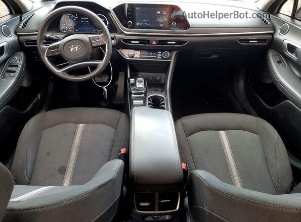 5NPEF4JA9LH014781 2020 HYUNDAI SONATA White წინა პანელის ხედი