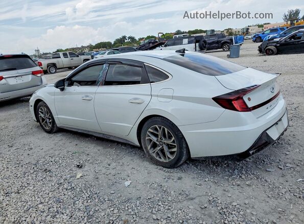 5NPEF4JA9LH014781 2020 HYUNDAI SONATA White უკანა მარცხენა