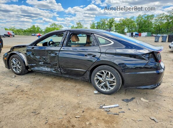 5NPEF4JAXLH001148 2020 HYUNDAI SONATA Black Հետևի ձախ