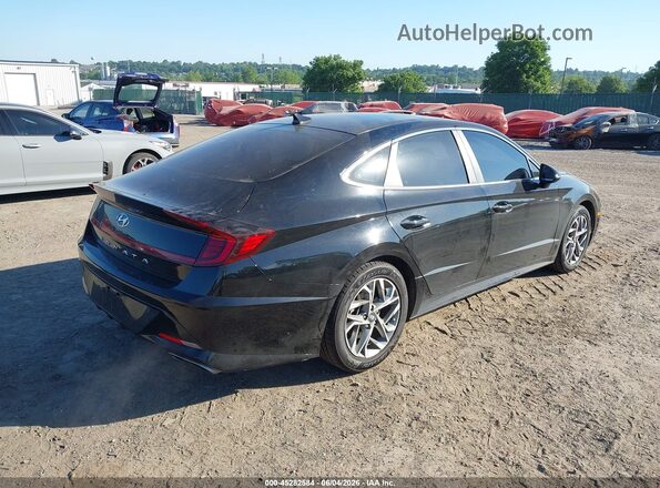 5NPEF4JAXLH018936 2020 HYUNDAI SONATA Black Задня права чверть