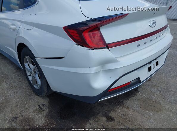 5NPEG4JA0LH001656 2020 HYUNDAI SONATA White Դիմացի տեսք