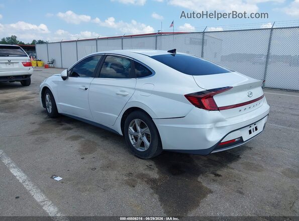 5NPEG4JA0LH001656 2020 HYUNDAI SONATA White Հետևի ձախ