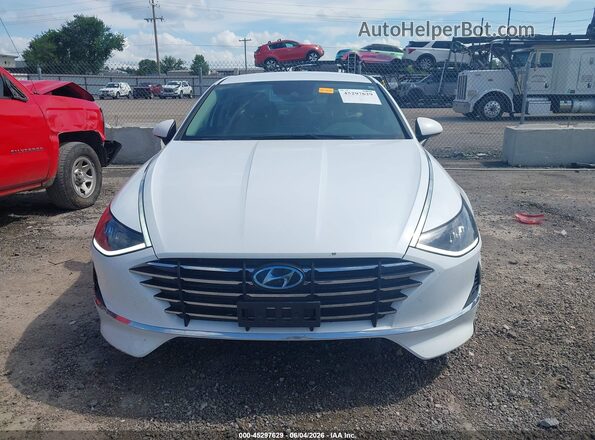 5NPEG4JA0MH078366 2021 HYUNDAI SONATA Белый Вид щитка приборов